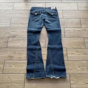 Y2K True Religion Flare Joey Baggy Denim Jeans